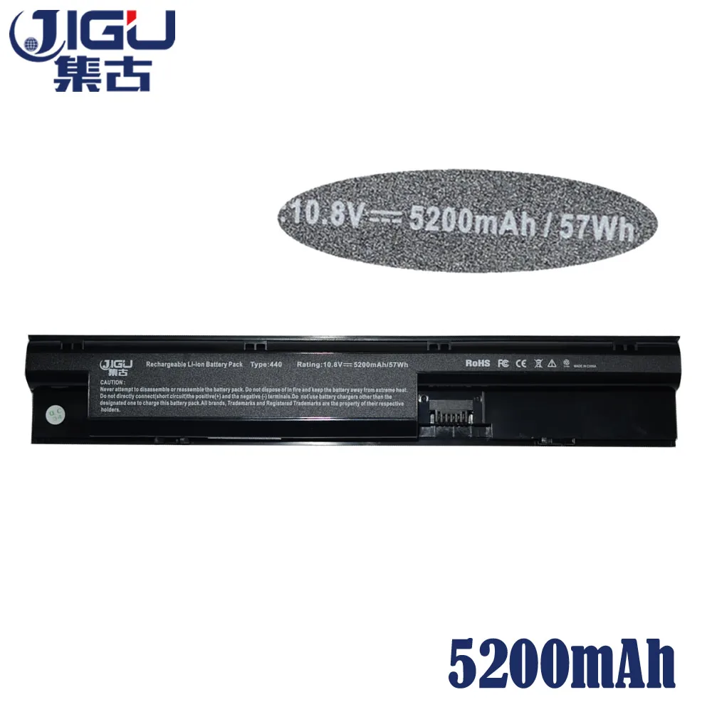 JIGU 6 ячеек Аккумулятор для ноутбука FP09 FP06 H6L26AA H6L27AA HSTNN LB4K W92C 707617 421 HP Probook 440 445 450 455