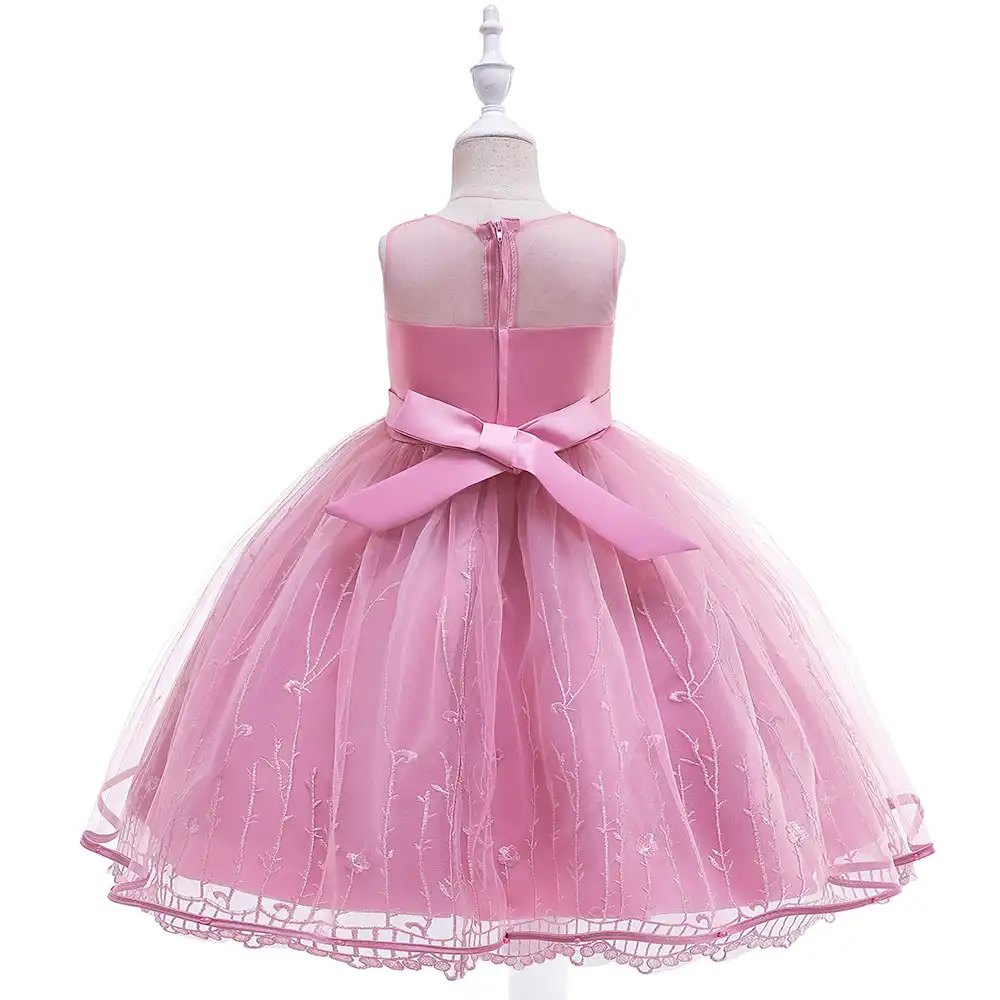 embroidered baby dress