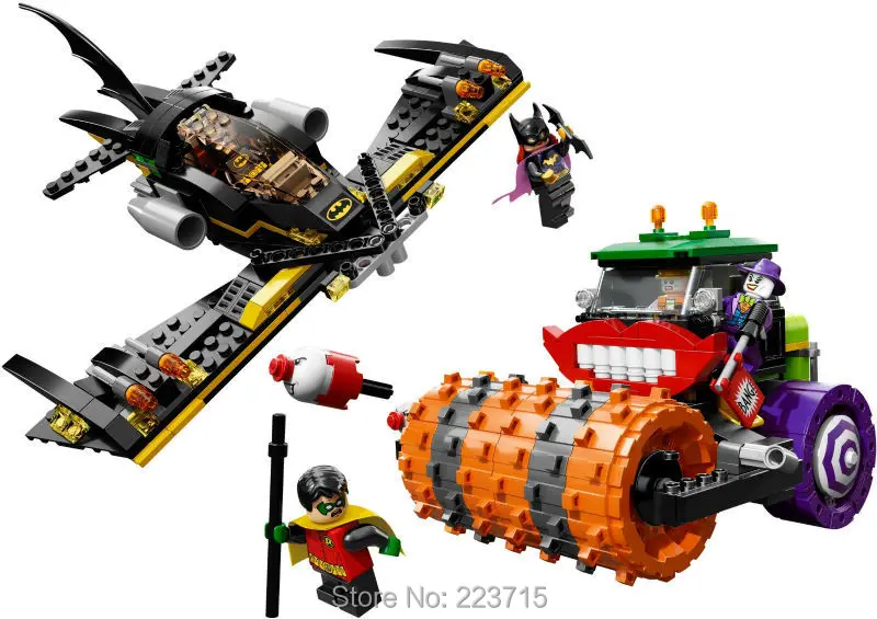 

*Batman: The Joker Steam Roller* DIY enlighten block bricks,Compatible With other Assembles Particles