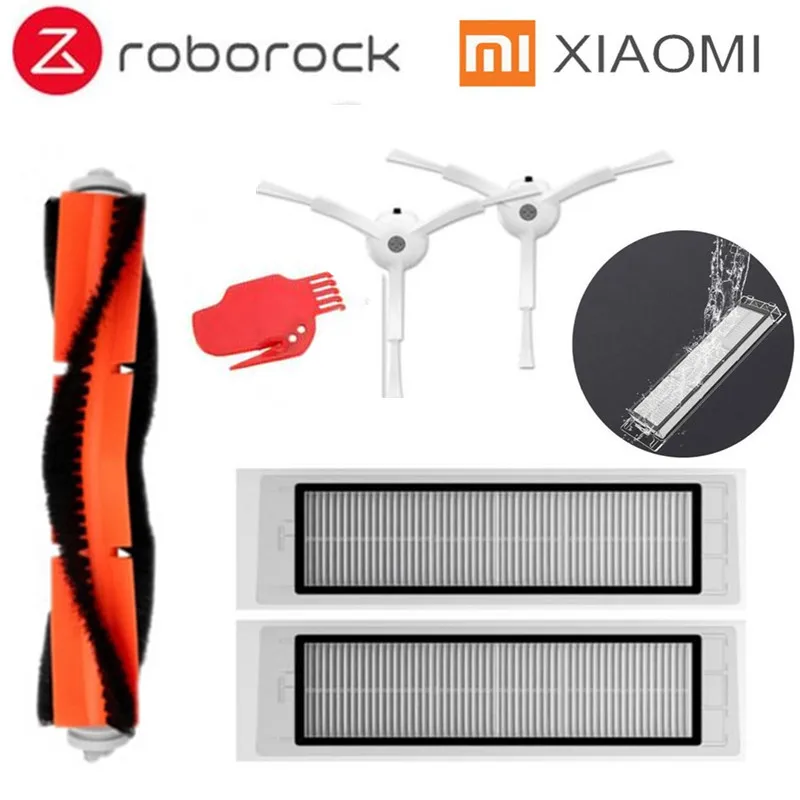 

Accessories Kits for xiaomi Roborock S50 S51 E25 S5 E20 C10 Roborock Robot Vacuum Parts Mop Cloths filter Side Brush Roll Brush