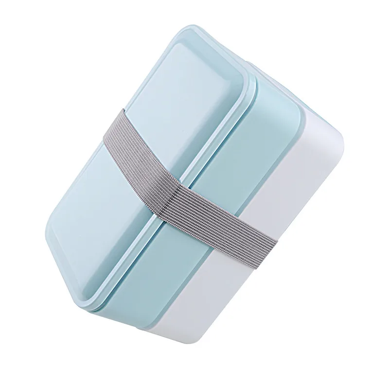 

Large Capacity Double Layer Lunch Box Food Storage Container Microwave Oven Bento Boxes Dinnerware Lunchbox For Kids Adult