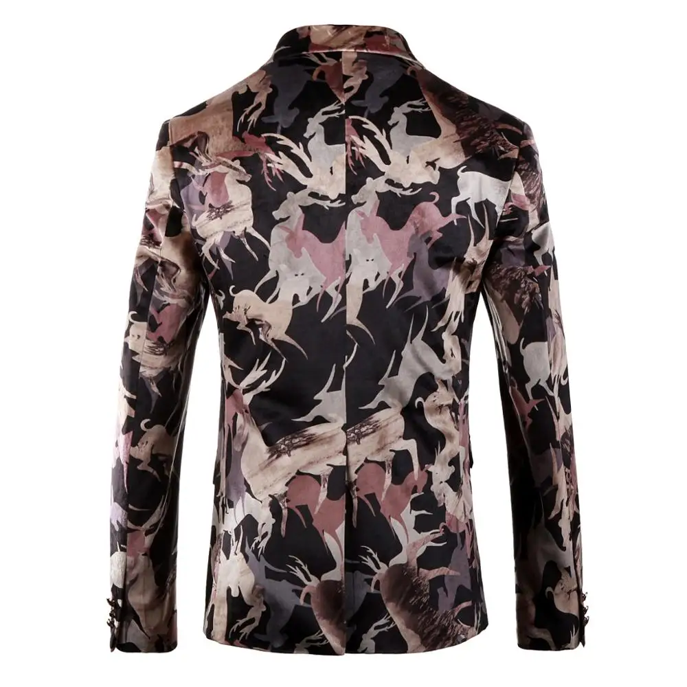 2019 High-End Quality Fashion Men'S Suit Business Negotiation Essential Clothing Party Handsome Jacket Slim Performance Clothing 2019 High-End Quality Fashion Men'S Suit Business Negotiation Essential Clothing Party Handsome Jacket Slim Performance Clothing