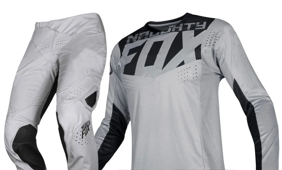 

Free Shipping 2019 NAUGHTY FOX MX 360 Kila Grey Jersey Pants Adult Motocross Racing Gear Set