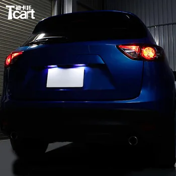 

Tcart for Mazda CX-5 2013 2014 2015 2016 car accessories lights Car LED Car Rear License Plate Lights led lamps lights