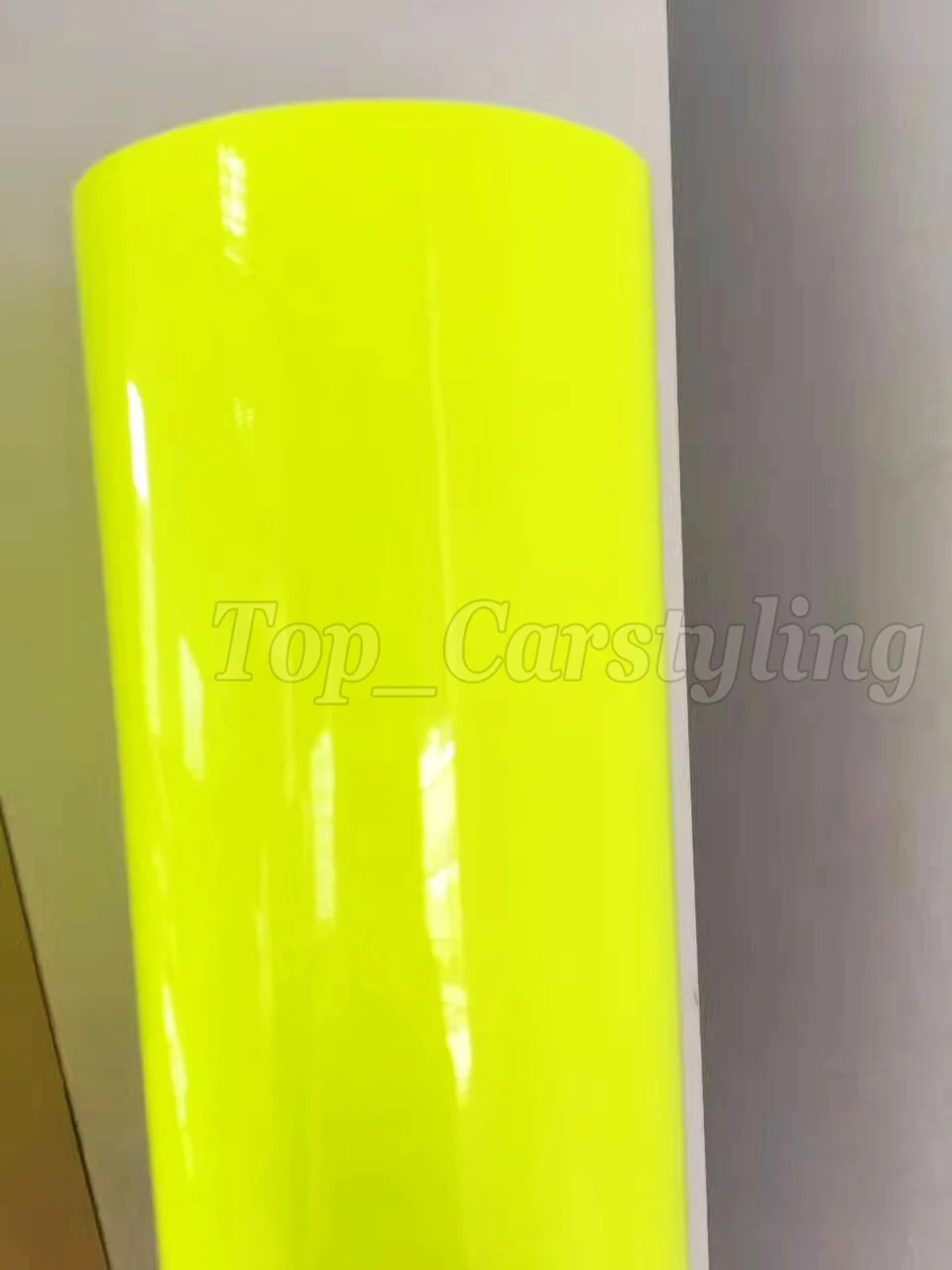 fluorescent yellow car vinyl wrapping film arlon cast vinyl (1)