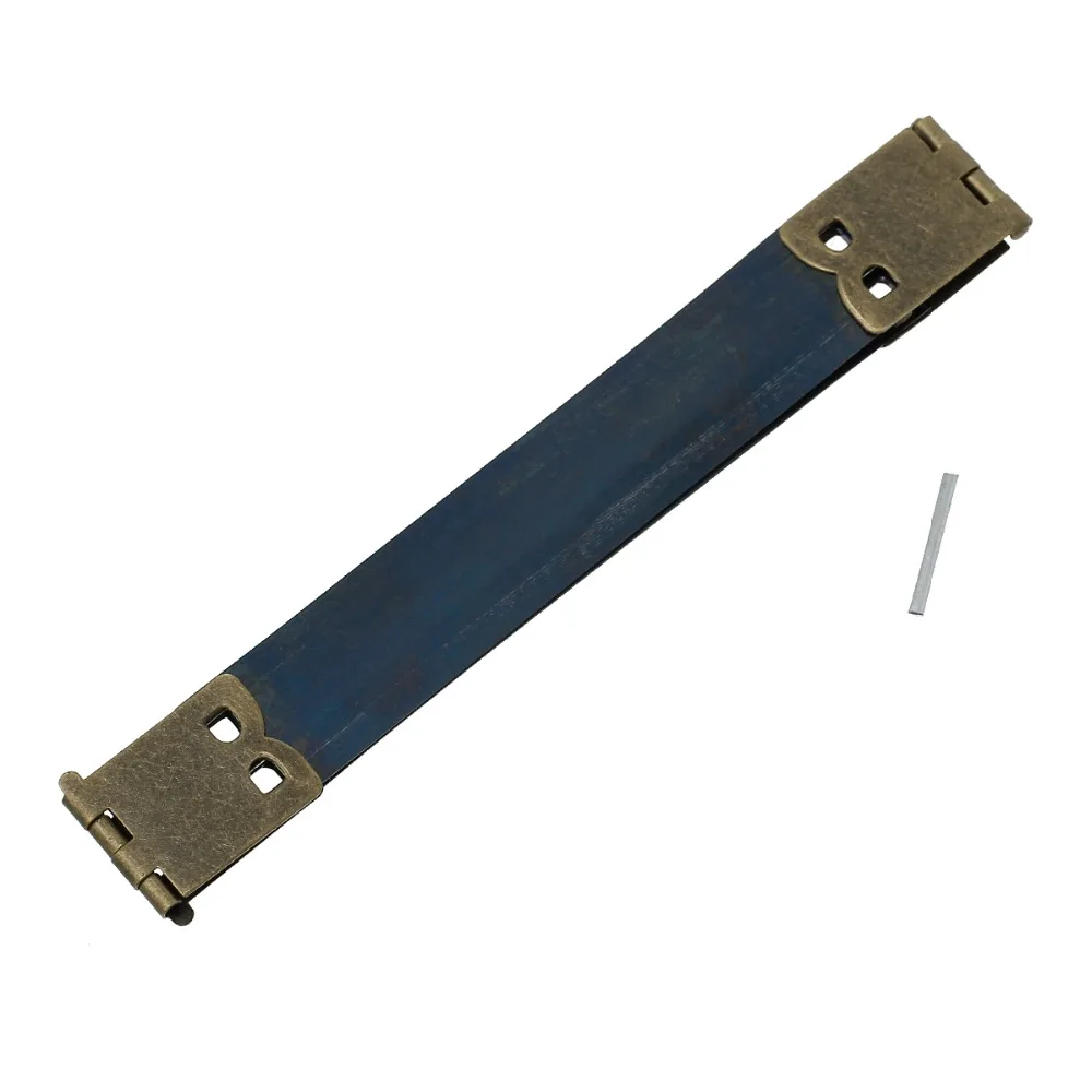 Internal Flex Purse Frame Rectangle Navy Antique Bronze 10cm x1.7cm,14mm x1.4mm,500Pcs