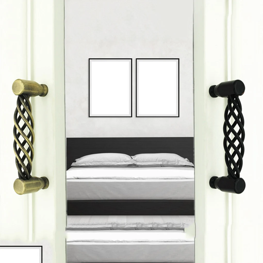 Birdcage Vintage Bronze Black Cabinet Cupboard Round ...