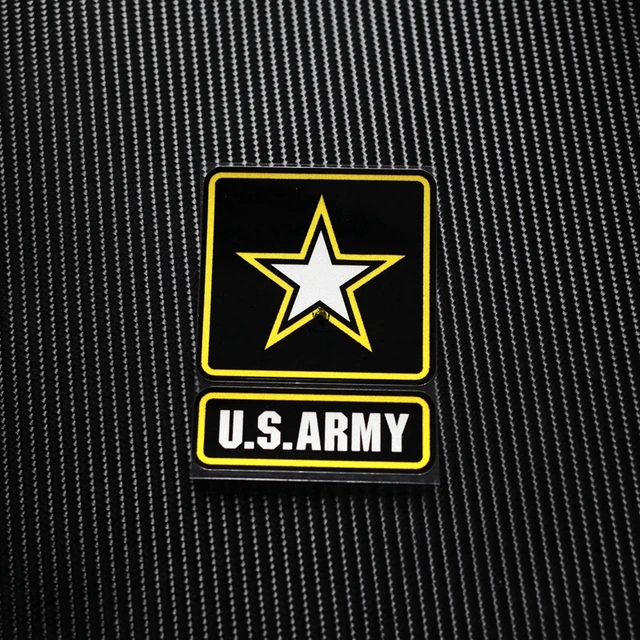 TP070 Free shipping U.S.ARMY Military Reflective Car Sticker Decals