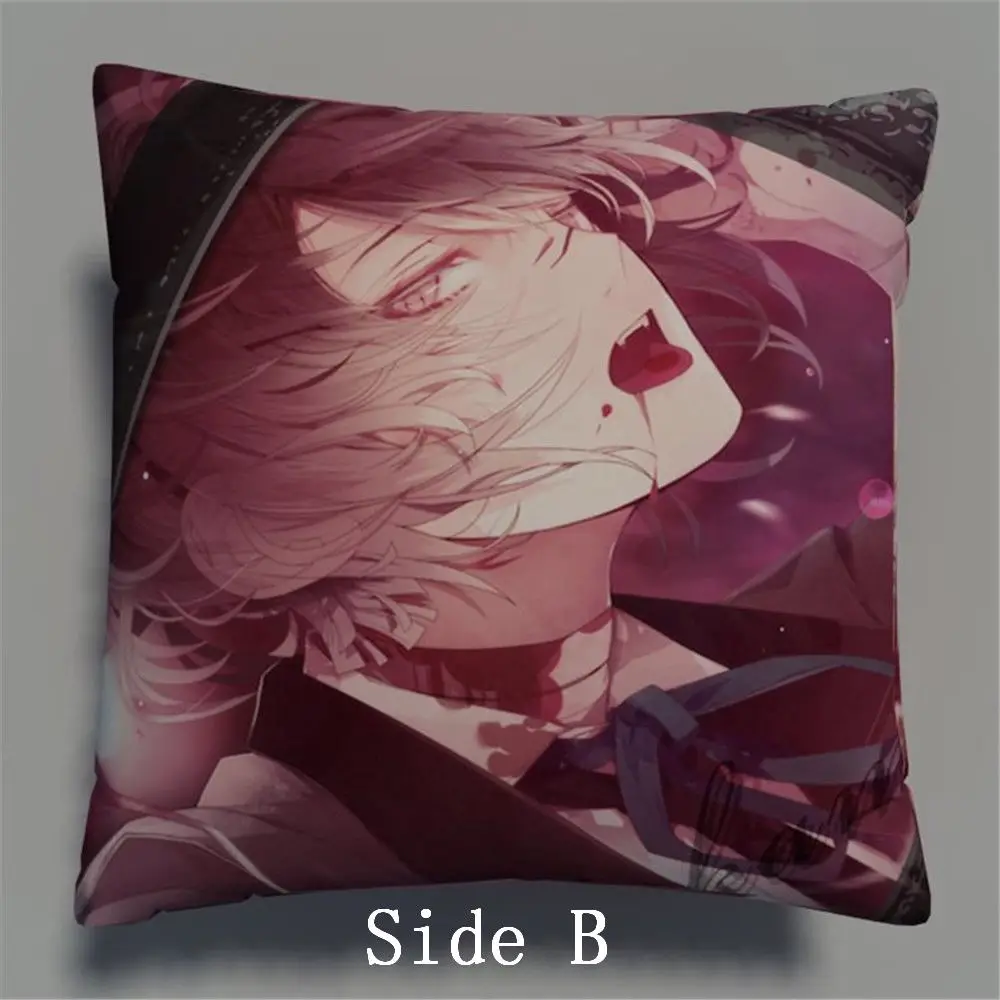 Diabolik Lovers Anime Two Side подушка чехол s обнимая Подушка Чехол для подушки Otaku косплей
