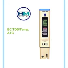 HM цифровой 5 шт./лот COM-80 EC TDS температура 3 в 1 гидротестер с автоматической калибровкой и датахолд