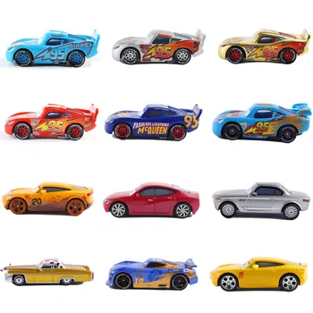 

39 Style Cars Disney Pixar Cars 3 Cars 2 McQueen Family Mater Jackson Storm Ramirez 1:55 Die Cast Metal Alloy Model Toy