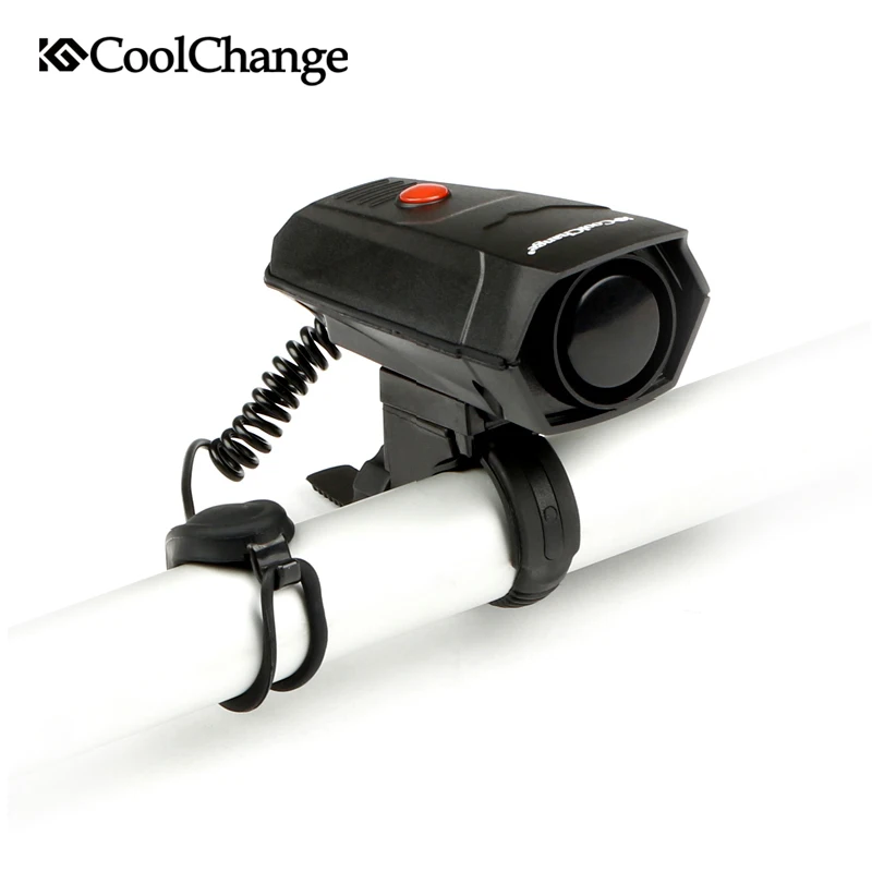CoolChange Mountain Cycling Electronic Horns Bike Handlebar Ring Bell