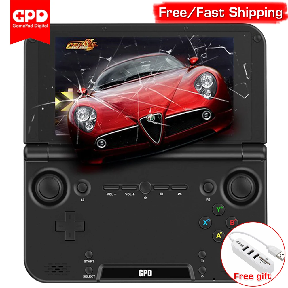 

GPD XD PLUS 5 Inch Android7.0 Gamepad Tablet PC4GB/32GB MTK8176 SIX Core 2.1GHz Handled Gaming Console H-IPS 1280 Game Player