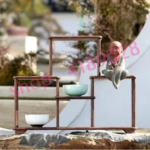 Натуральное Куриное Крылышко, деревянные, Ming стиль небольшой средней высоты, твердой древесины curio полки, орнамент маятника стойки