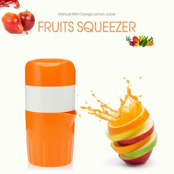

Manual Juicer Lid Rotation Squeezer For Lemon Orange Tangerine Hand Fruit Juice Machine Mini Travel Small Fruit Extractor Juicer