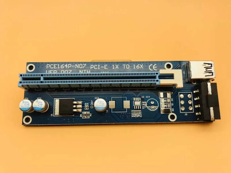 PCIE USB 3 0 60 см pcie расширитель переходная карта 1x к 16x Дата кабель SATA 4Pin IDE Molex адаптер
