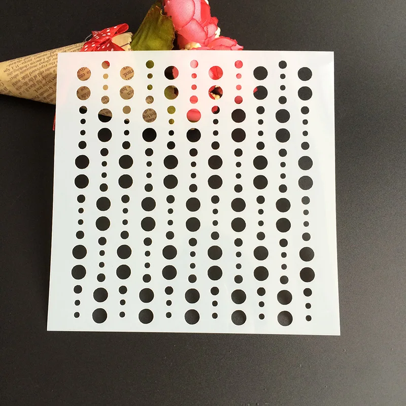 

13*13cm 1PC Stencil Scapbook Stencil Decorating Tool scrapbooking