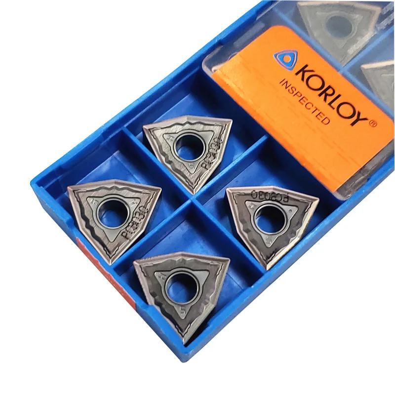 10pcs KORLOY WNMG431-HM PC9030 WNMG080404-HM PC9030 Carbide Inserts New