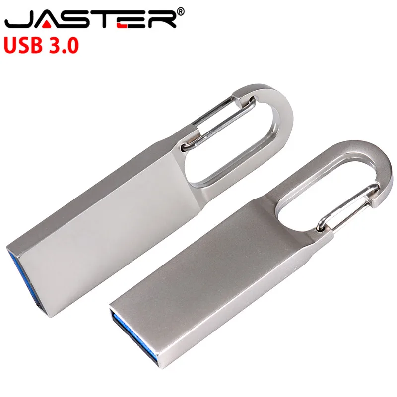 JASTER laser custom(более 10 шт бесплатный логотип) металлический брелок USB 3,0 memory stick usb flash drive 128 ГБ 64 ГБ 16 ГБ 32 ГБ 4 ГБ флешка
