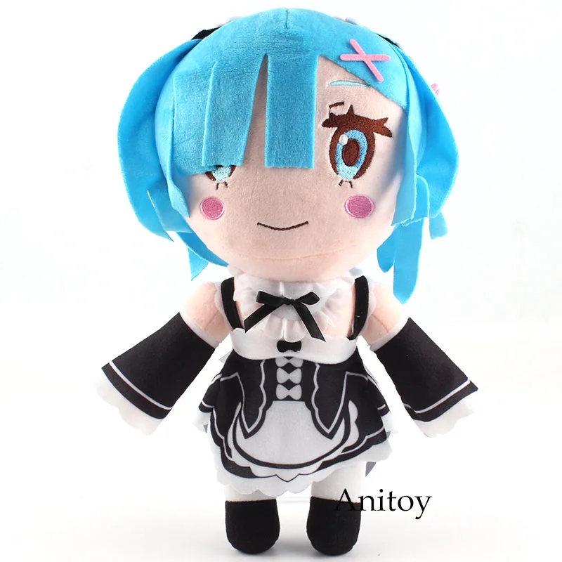 

Re:Life in a different world from Zero Rem Anime Plush Toy Cute Plush Doll Fabric 34cm