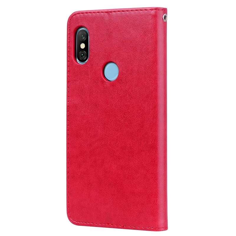 Кожаный чехол-книжка для Xiao mi Red mi Note 6 Pro Red mi 6A 6 Global Phone Wallet чехол s для Xiaomi mi A2 Lite на A2lite