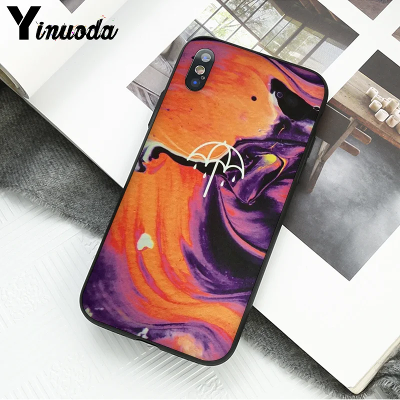 Yinuoda BMTH Bring Me the Horizon TPU черный чехол для телефона чехол для Apple iPhone 8 7 6 6S Plus X XS MAX 5 5S SE XR чехол