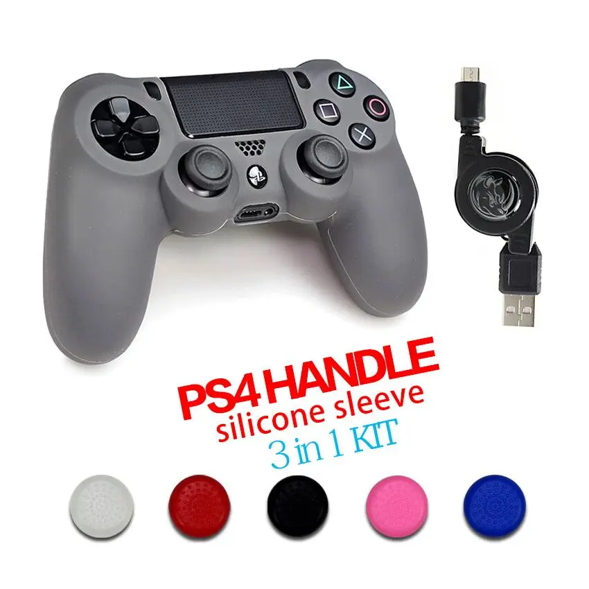 Buy Game accessories For Playstation 4 PS4 Controller Silicone Rubber Cover