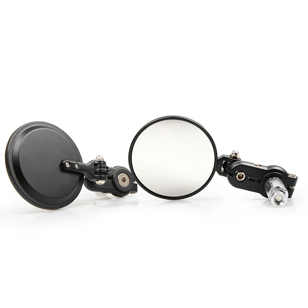 Motorcycle Universal CNC Aluminum Rear View 3" Handle Bar End 7/22" Mirrors for BMW K1200R K1200R SPORT K1200S R1200R R1200RT