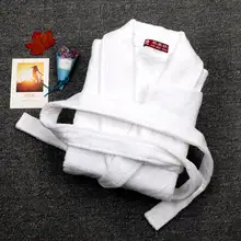 Мужские халаты из плотного хлопка, большие размеры XXL, белые махровые зимние махровые пижамы, кимоно, мужские халаты, мужские пижамы, длинный халат