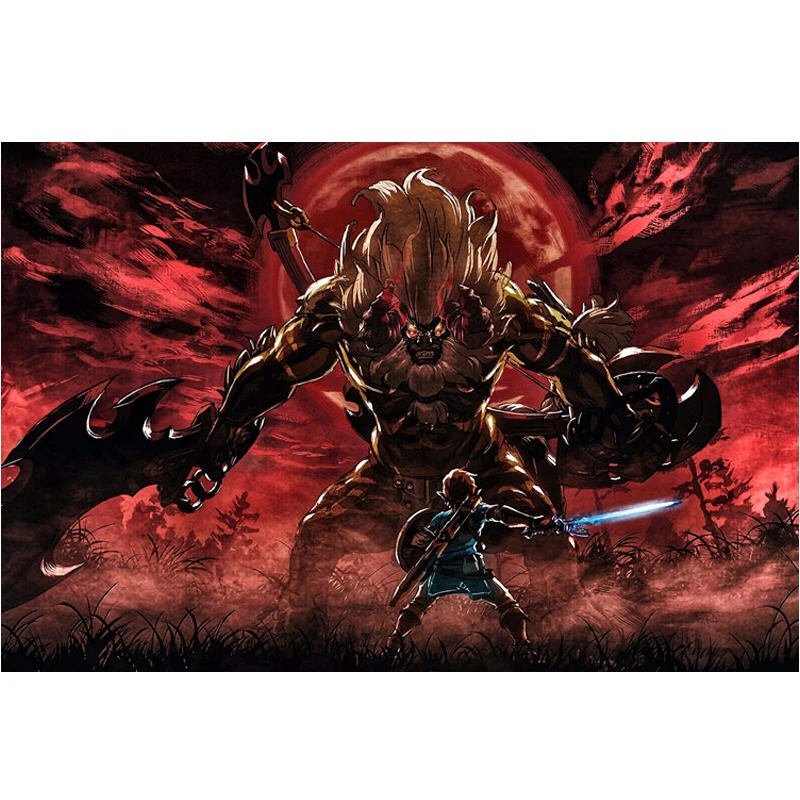 5d diy diamond painting Full Cartoon The Legend Of Zelda Breath Of The