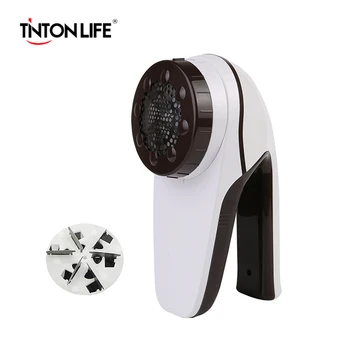 

TINTON LIFE Professional Rechargeable Clothes Lint Remover for Home Travelling Six-vane Blade Efficient Fabric Large Fuzz Shaver