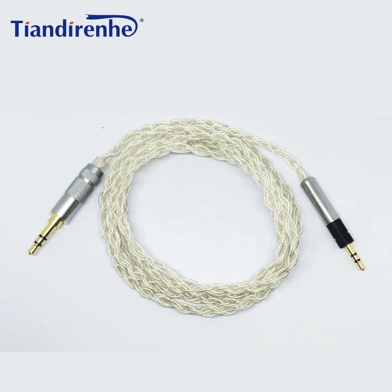 72 ядра Сменный кабель для HD598 HD558 HD518 HD595 HD599 наушники гарнитура 3 5 мм до 2 аудио