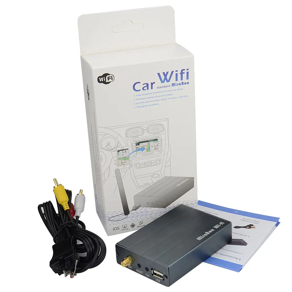 MiraBox 5.8G 2.4G Car WiFi Mirrorlink Box for iOS and Android Phone for YouTube MirroringDLNAMiracastAirplay Wireless MiraBox (14)