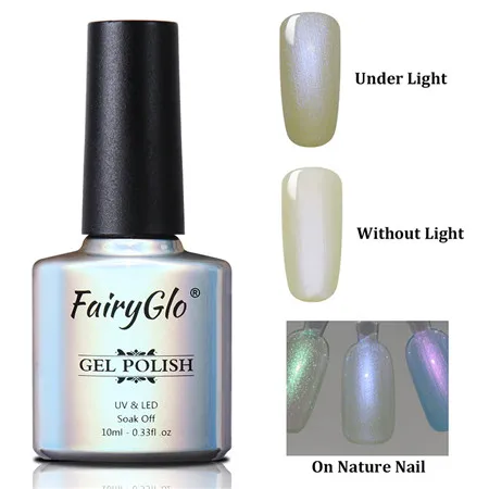 FairyGlo 10 мл Лак для ногтей Оболочка Русалка тиснение краски Лак для ногтей Nail Art Nagellak замочить от ногтей Гель-лак Vernis a Ongle чернила - Цвет: 9513