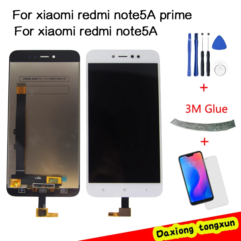 

LCD For Xiaomi Redmi NOTE 5A Note5A Prime Pro LCD Y1 Y1 Lite LCD Display Touch Screen Digitizer Glass Assembly For Redmi Note5A