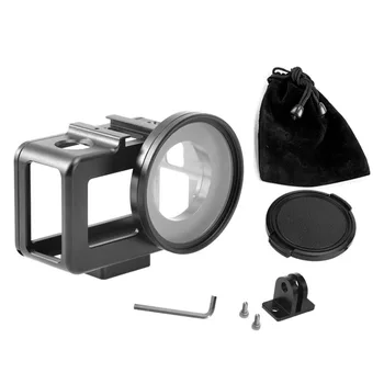 

Case Practical Protective Cage With UV Lens Sport Camera Accessories Hot Shoe Durable Housing Shell Frame For DJI Osmo Action