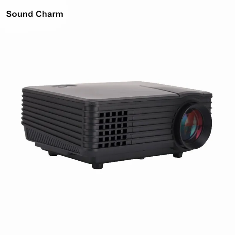 Sound charm HD home cinema Projector HDMI LCD VGA LED Game PC Digital Mini Multiple Inputs support 1080P Proyector Beame