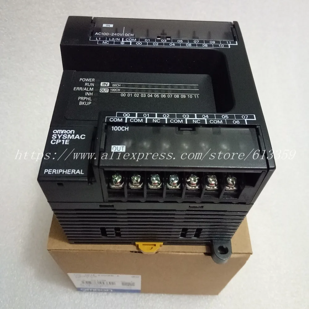 

CP1E-E20SDR-A Omron PLC CPU AC100-240V input 12 point relay output 8 point 100% New Original