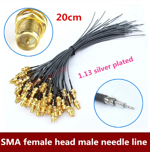 10 шт./лот 20 см 3G Роутер LAN SMA гнездовая головка штекерное соединение внешняя