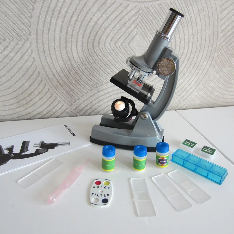 100X 400X 900X Toy Plastic Illuminated Light Child Educational