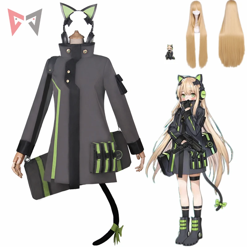 

MMGG Girls Frontline Cosplay costume Halloween Game TMP cosplay set High Quality Same as original Character