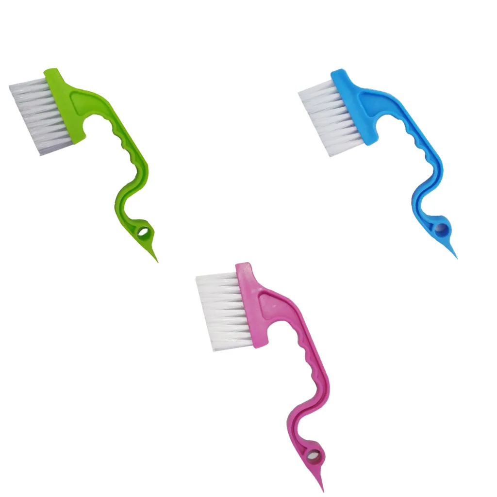 

Durable New 1pcs Window Groove Gap Track Cleaning Brushes Super Comfortable Washing Home Handheld Clean Tool Smudge Brush