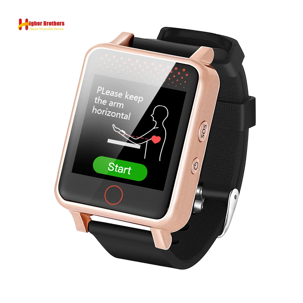 

2018 Android IOS IP67 1.54 Touch Screen GPS WIFI LBS Heart Beat/Blood Pressure For kids ElderlyTracker Locator Smart Watch V36