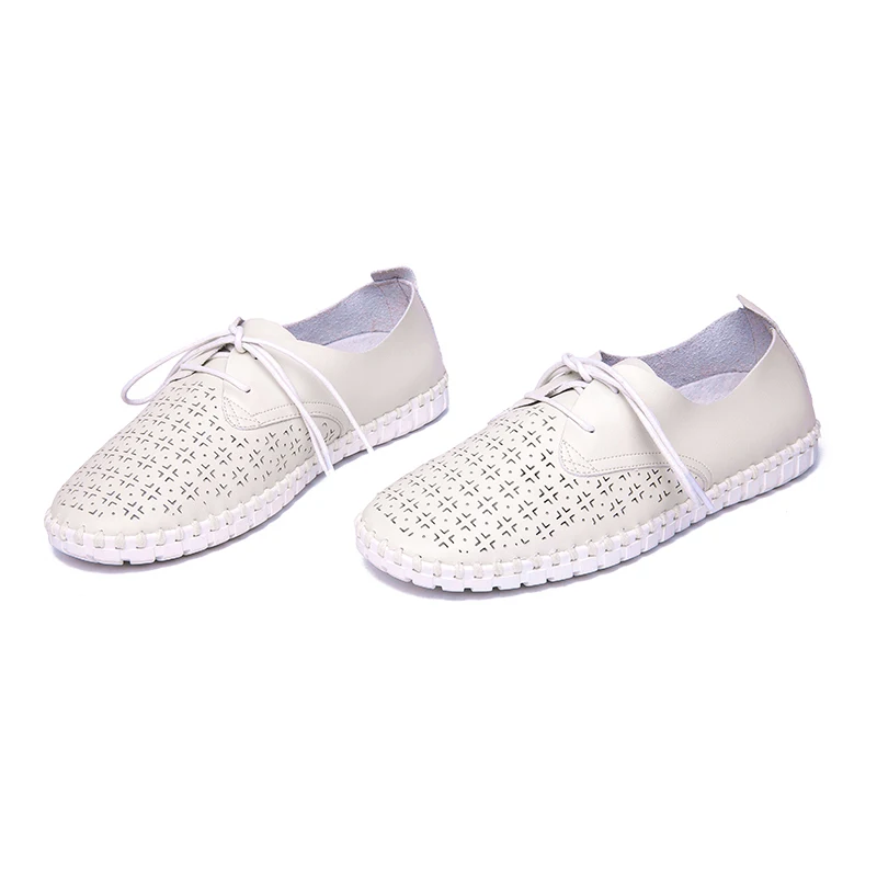 AIMEIGAO High Quality Comfortable Moccasins Women Shoes Vintage Flats Shoes Soft Leather Women Loafers Espadrilles Women Shoes