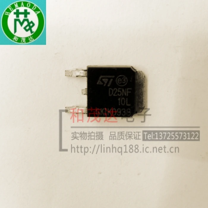 

5PCS/ STD25NF10L D25NF10L TO-252 TO252