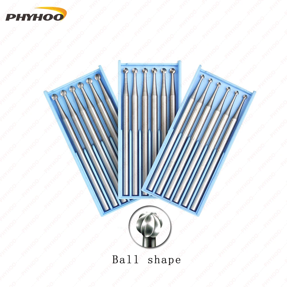 PHYHOO Diamond Polishing & Engraving Jewelry Dental Twist Drill Burs