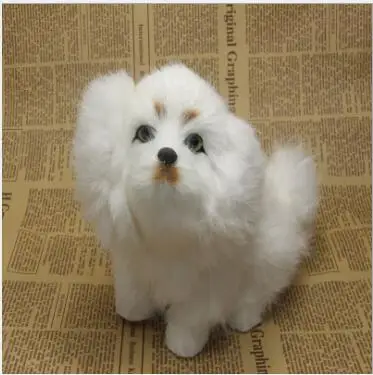 

WYZHY simulation Jingba dog birthday gift Christmas gift interior decoration teaching home model ornaments to send friends