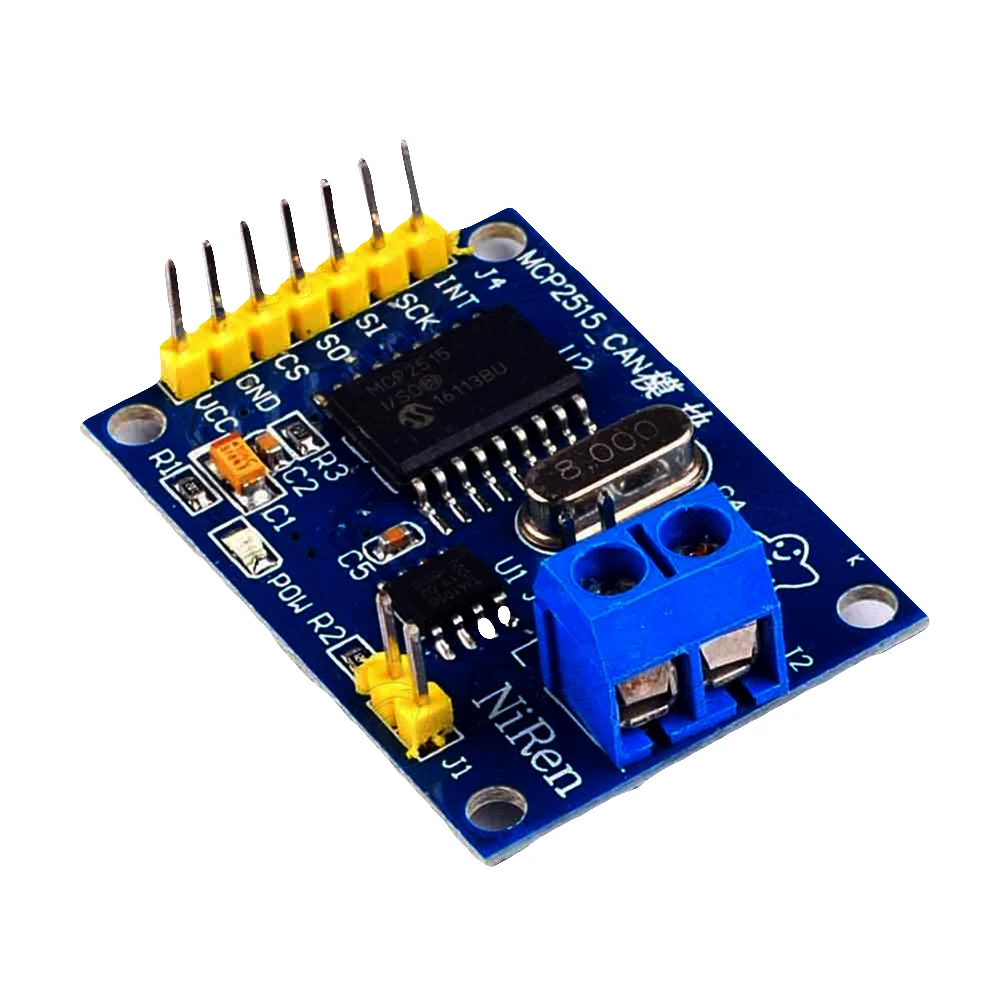 MCP2515 CAN Bus мини модуль TJA1050 приемопередатчик 5 В для Arduino Raspberry Pi|Детали устройств