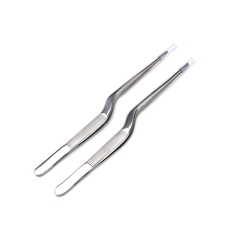 

Hot 1PC Stainless Steel Medical Use Dental Oral Curved Tweezer Ear Nose Clip Health Care Makeup Cosmetic Tools