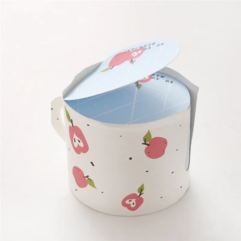 400pcs Fairy Cup Shape Self Adhesive Memos Pads Sticky Notes Planner Stationer